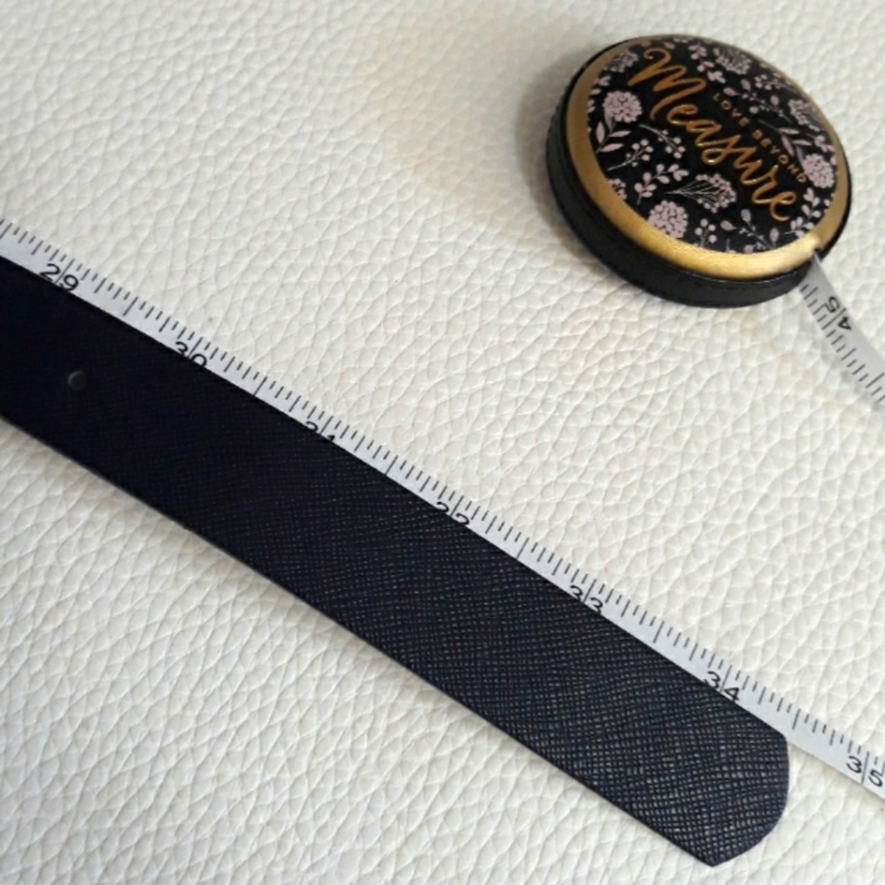 SALE Zara Kids Black Belt Sz M - Picture 3 of 5